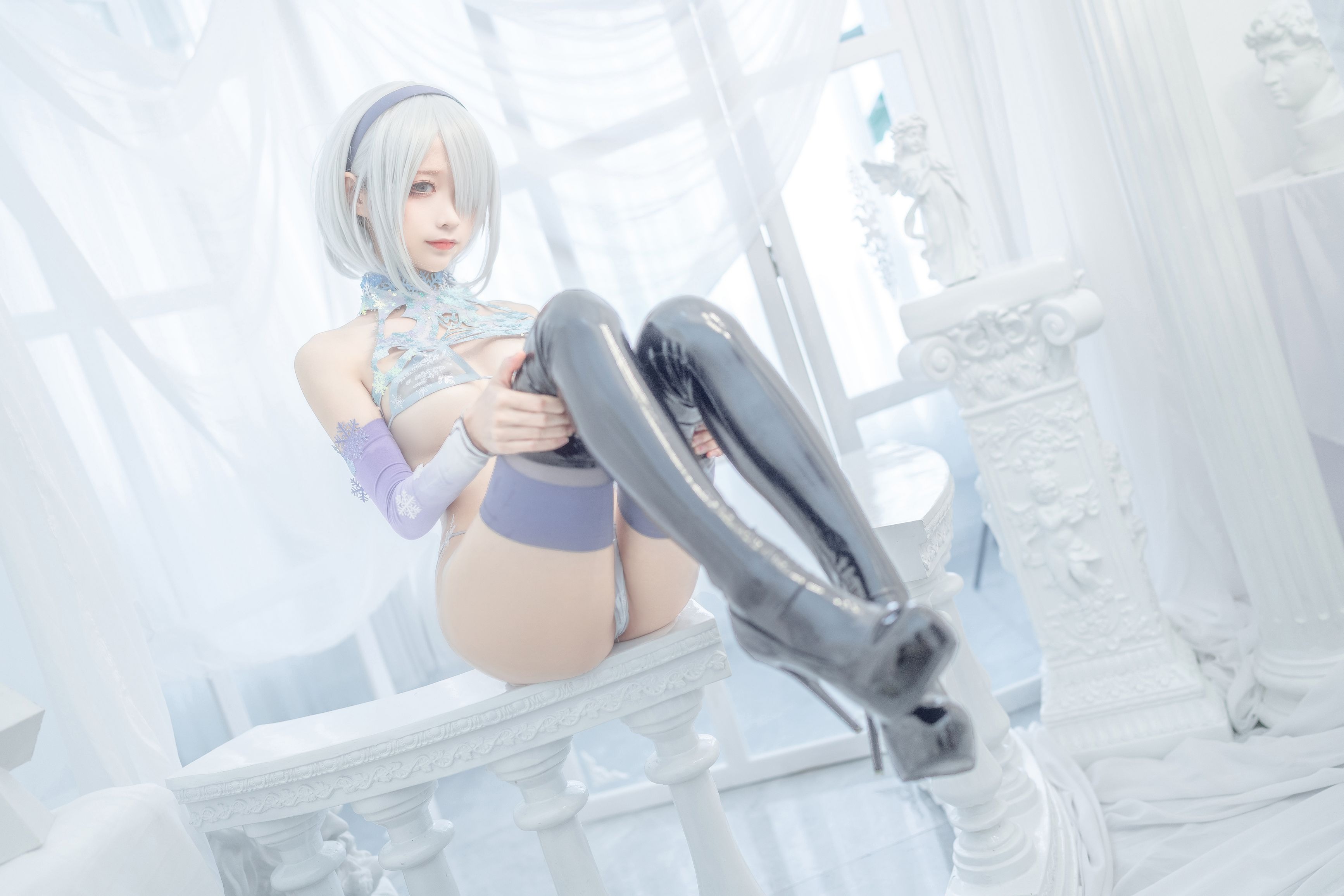 蠢沫沫 - NO.143 冰雪2B [35P-302MB]